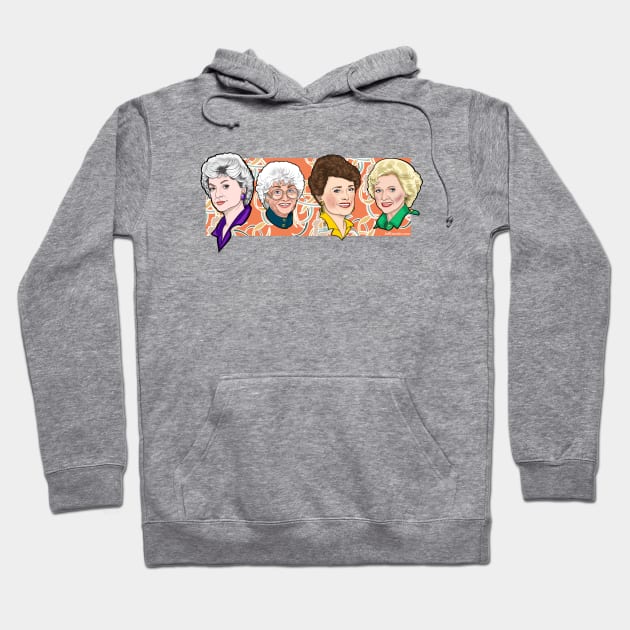 The Golden Girls Hoodie by JeffLassiter